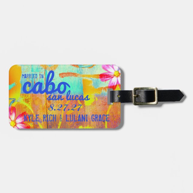CABO SAN LUCAS Luggage Tag (Front Horizontal)