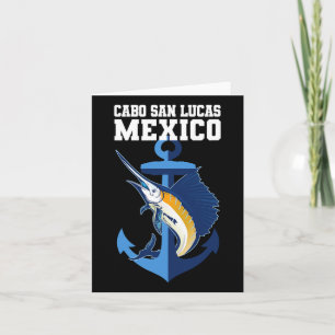 Cabo San Lucas Marlin Fishing Adventure Anchor Card