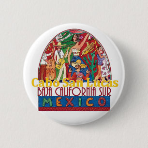 CABO SAN LUCAS Mexico 2 Inch Round Button