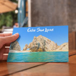 Cabo San Lucas Mexico Beach Ocean Trip Postcard<br><div class="desc">This design was created through digital art. Customize it with your own text. It may be personalized by clicking the customize button and changing the colour, adding a name, initials or your favourite words. Contact me at colorflowcreations@gmail.com if you with to have this design on another product. Purchase my original...</div>