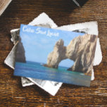 Cabo San Lucas Mexico Beach Ocean Trip Postcard<br><div class="desc">This design was created through digital art. Customize it with your own text. It may be personalized by clicking the customize button and changing the colour, adding a name, initials or your favourite words. Contact me at colorflowcreations@gmail.com if you with to have this design on another product. Purchase my original...</div>