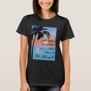 Cabo San Lucas Mexico Dream Flamingo Adventure Mem T-Shirt
