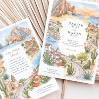 Cabo San Lucas Mexico El Arco Beach Wedding