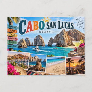Cabo San Lucas, Mexico Postcard