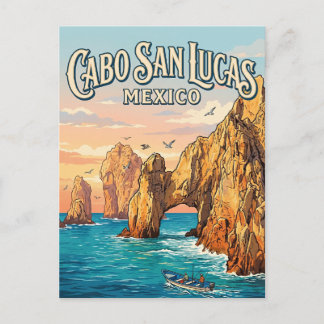 Cabo San Lucas Mexico Postcard