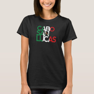 Cabo San Lucas Mexico Retro Mexican Resort Vacatio T-Shirt