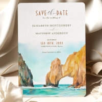 Cabo San Lucas Mexico Save the Date Destination