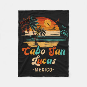 Cabo San Lucas Mexico Vacation 2025 Matching Famil Fleece Blanket
