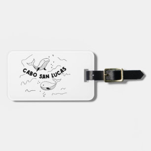 Cabo San Lucas Mexico Whales Luggage Tag