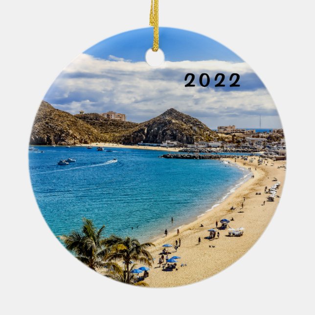 Cabo San Lucas, Plage de Medano, Ornement en céram (Dos)