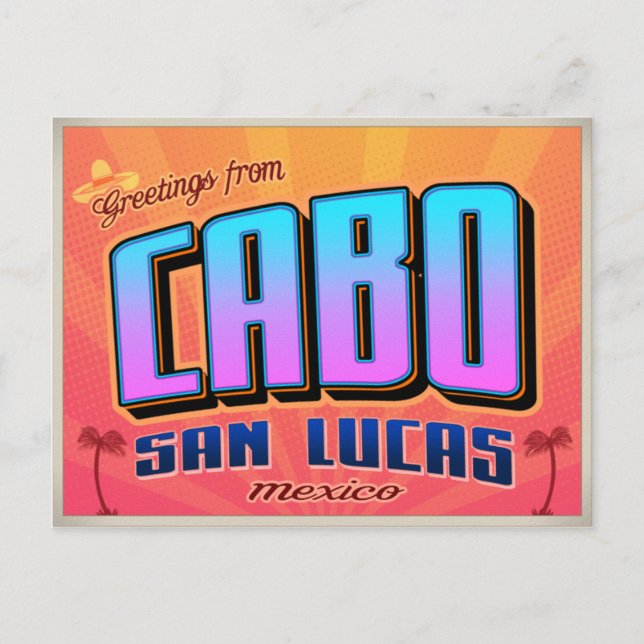 CABO SAN LUCAS POSTCARD (Front)