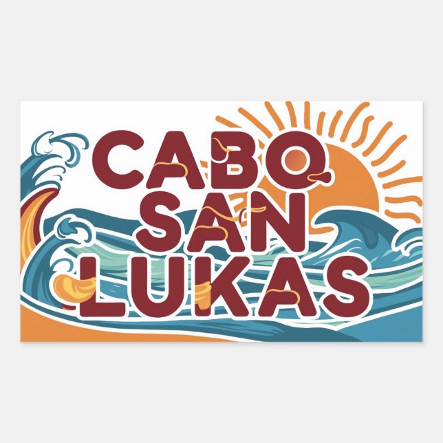Cabo San Lucas Sticker (Front)