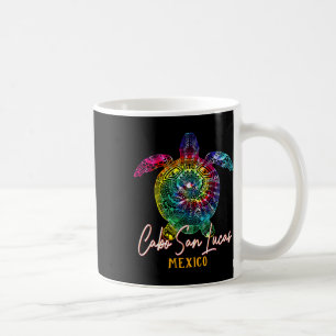 Cabo San Lucas Tie Dye Sea Turtle Matching Family Coffee Mug