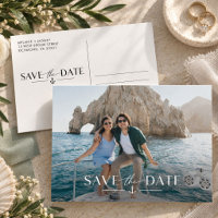 Cabo San Lucas Wedding Photo Save the Date
