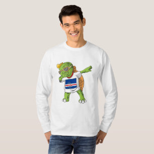 Cabo Verde Dabbing Turtle T-Shirt