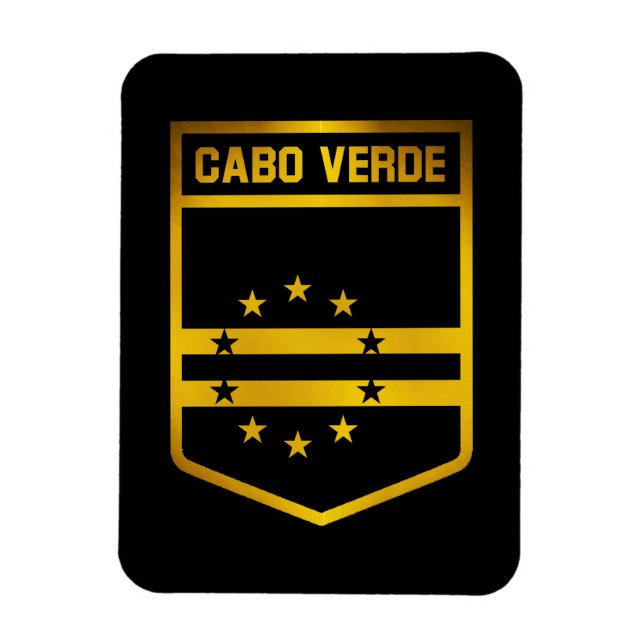 Cabo Verde Emblem Magnet (Vertical)