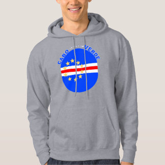 Cabo Verde Oval Flag Hoodie