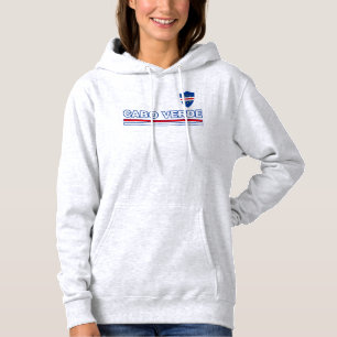 Cabo Verde Stripe Shield Hoodie