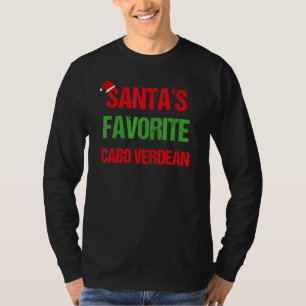 Cabo Verdean Funny Cabo Verde Pajama Christmas T-Shirt