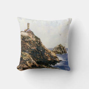 Cabo Vilano (Camariñas. To Corunna) Throw Pillow