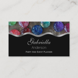 Cabochone Beads Jewel Business Cards