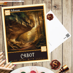 Cabot, Arkansas Carte postale Vintage