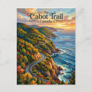 Cabot Trail Canada Postcard
