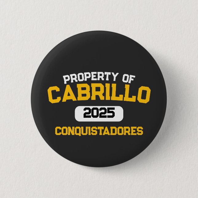 Cabrillo Library Hoodie 2 Inch Round Button (Front)