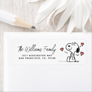 cacahuètes Coeurs de snoopy