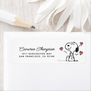 cacahuètes Coeurs de snoopy