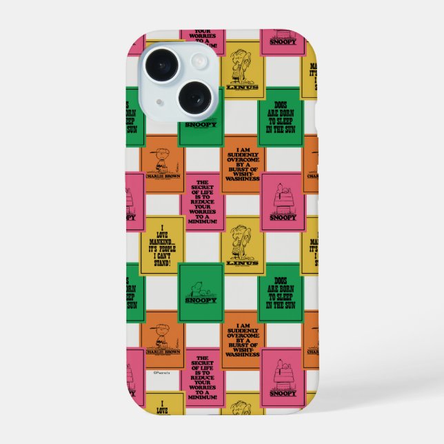 cacahuètes | Motif Colorblock amusant (Verso)