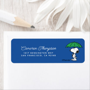 cacahuètes Parapluie vert Snoopy
