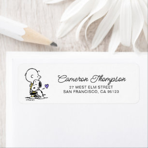 cacahuètes   Saint Valentin   Charlie Brown & Snoo