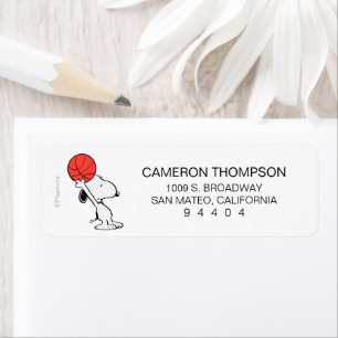 cacahuètes Snoopy Basketball Hoop Shot