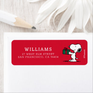 cacahuètes   Snoopy Christmas Gift Giver