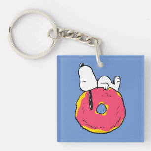 cacahuètes   Snoopy Donut rose