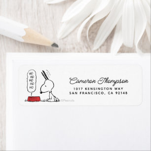 cacahuètes Snoopy Ho Ho Ho Plat alimentaire