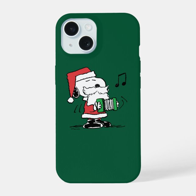 cacahuètes | Snoopy Santa Claus Accordian (Verso)
