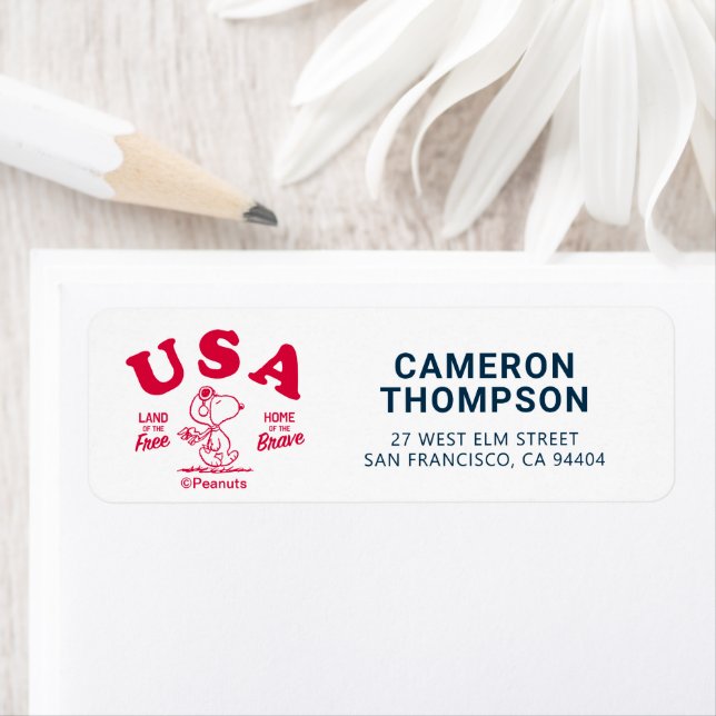 cacahuètes | Snoopy USA Land of the Free (En situation)