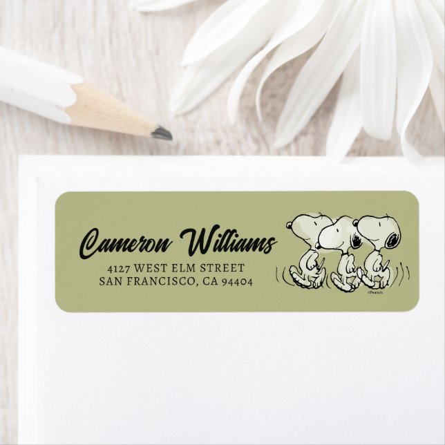 cacahuètes | Snoopy Walking Tall (En situation)