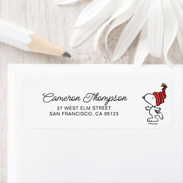 cacahuètes | Snoopy Winter Beanie Casquette (En situation)