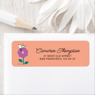 cacahuètes Snoopy & Woodstock Flower Whististle