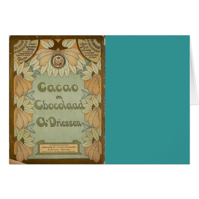 Cacao en Chocolaad Dutch Chocolate 1900 (Front Horizontal)