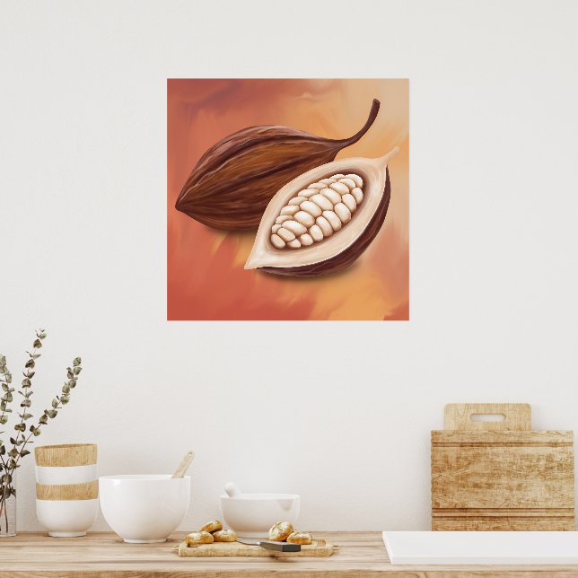Cacao Pod  Poster (Kitchen)