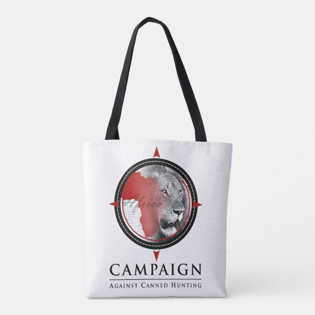 CACH & Not Your Trophy; double sided tote bag (Back)