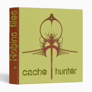 cache  hunter binder for geocacher