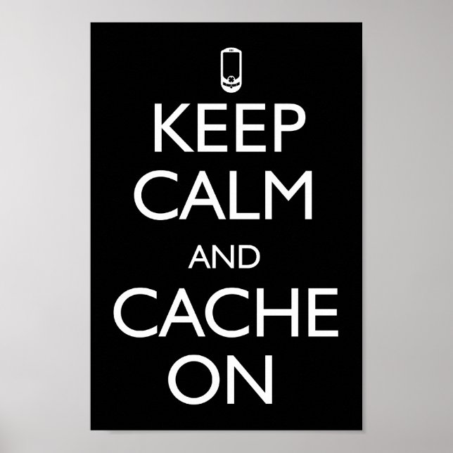 Cache On! Poster (Front)