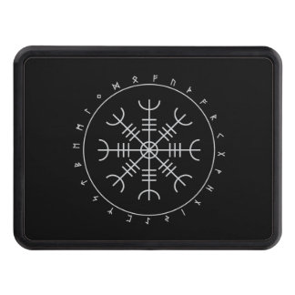Cache Pour Crochet De Remorquage Aegishjalm Runes Trailer Hitch Cover