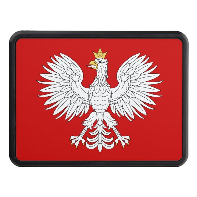 Cache Pour Crochet De Remorquage Aigle polonais (Devant)