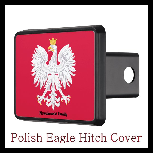 Cache Pour Crochet De Remorquage Aigle polonaise 🦅 Polski Pologne Crest (Créateur téléchargé)
